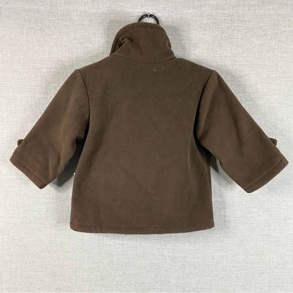 NWT Kohl’s Great Guy Brown Toddler Button Up Peacoat Size 18 Months - Picture 6 of 6